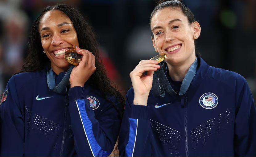 With A'ja Wilson (left) and Breanna Stewart leading the way, the US women are golden again.